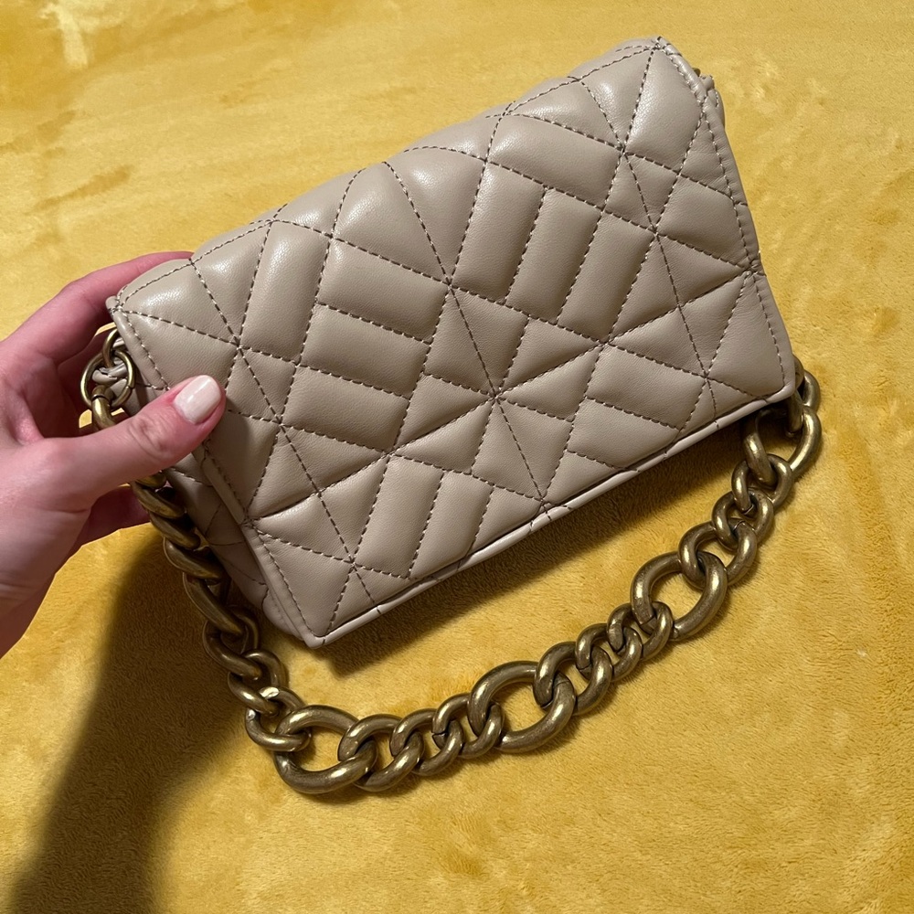 Zara Cream Beige Chain Bag Brand New